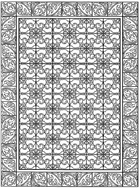 Plansa de colorat cu Modele 8 29
